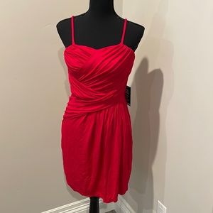 Red express dress